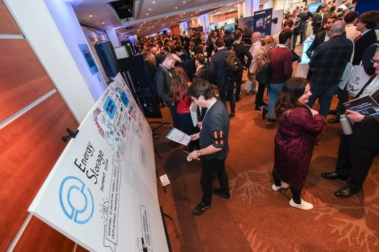 Photo of people networking