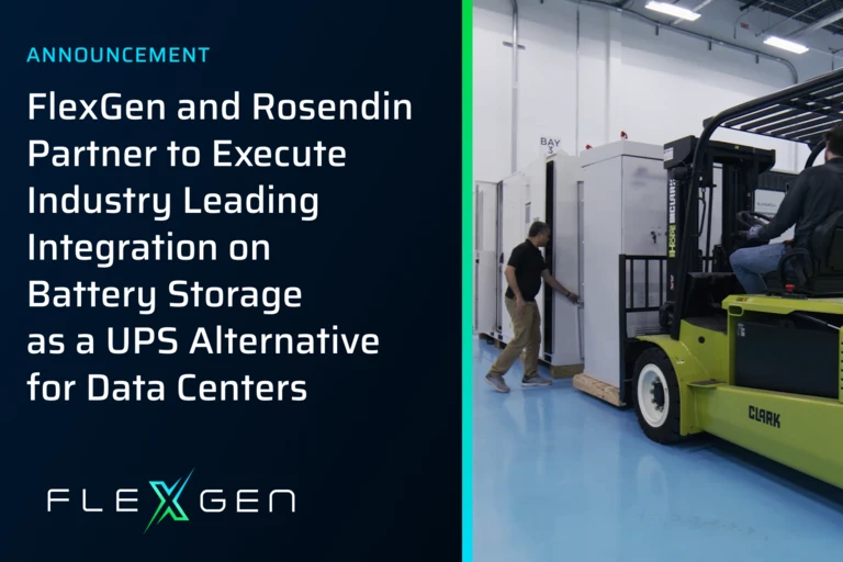 Graphic with text and image of forklift in lab