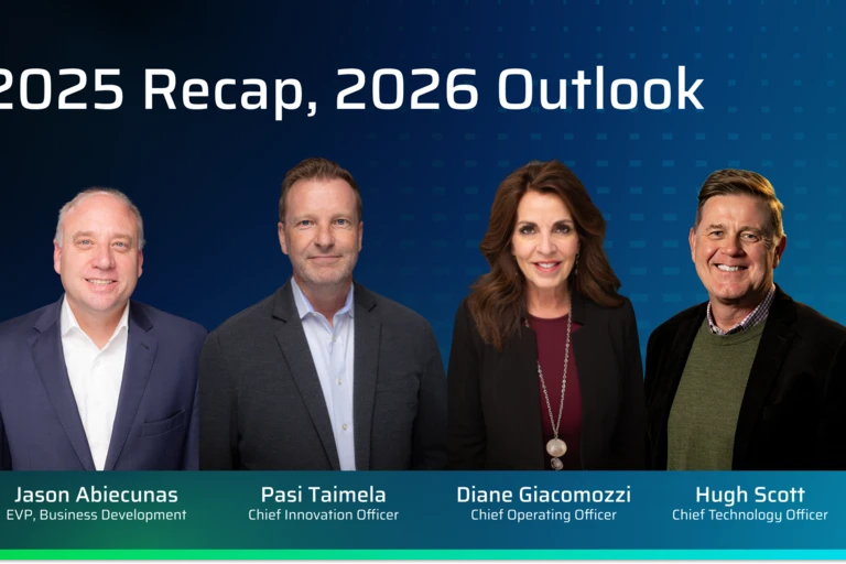 2025 Recap,& 2026 Outline Discussion Jason Abiecunas – EVP, Business Development; Pasi Taimela – Chief Innovation Officer; Diane Giacomozzi – Chief Operating Officer; Hugh Scott – Chief Technology Officer
