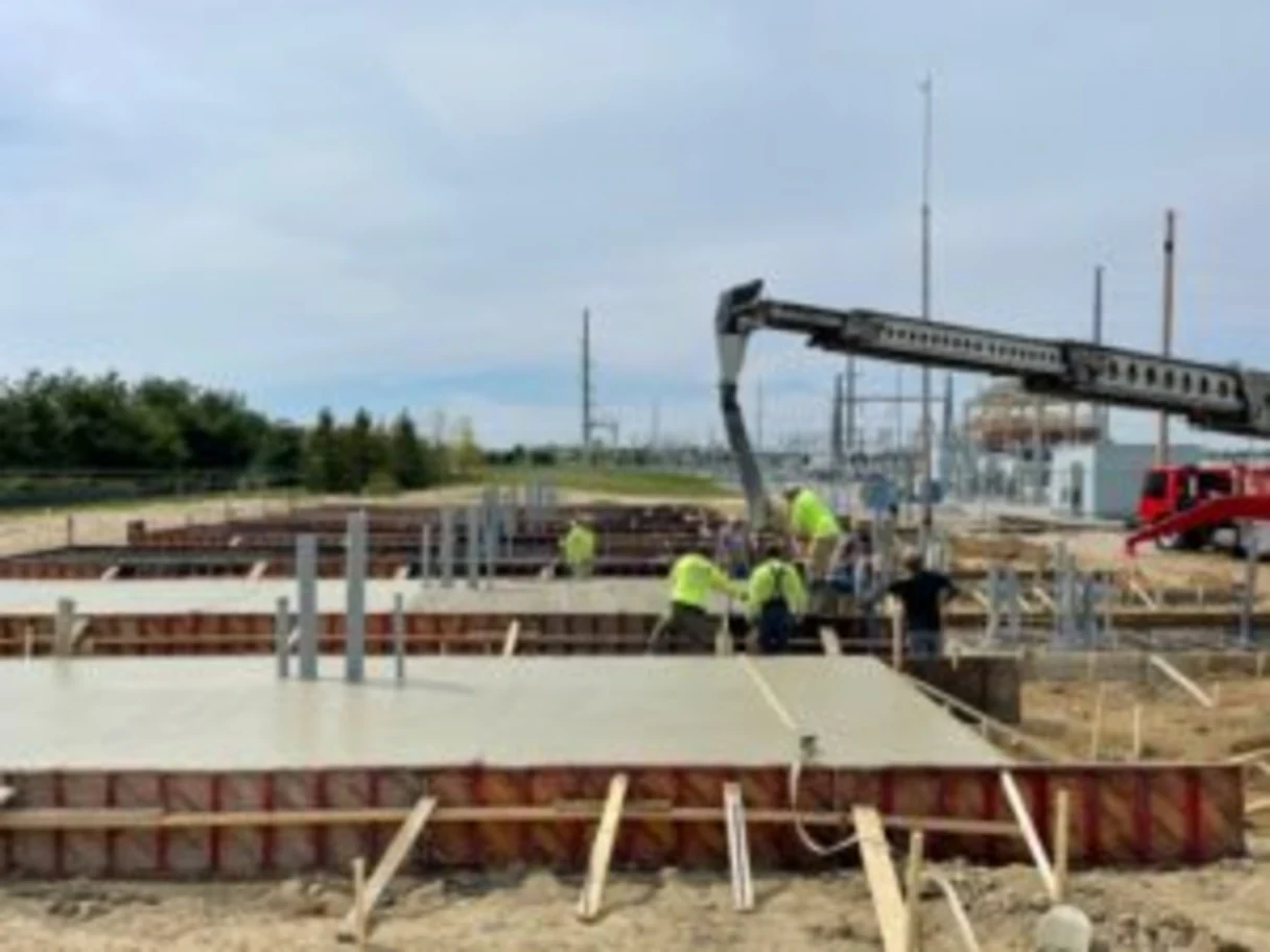 image of development phase of battery energy storage site